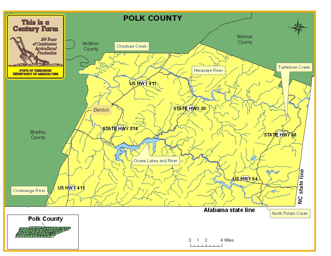 Polk County Map