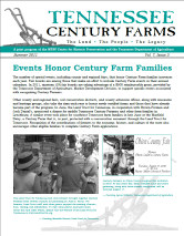 Tennessee Century Farms Newsletter Spring/Summer 2011